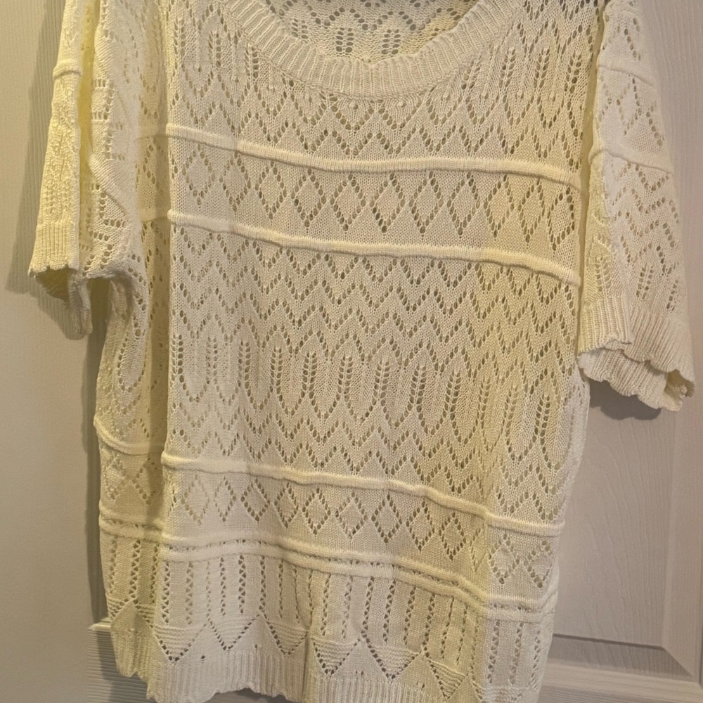 White Birch Light Weight Knit Sweater
